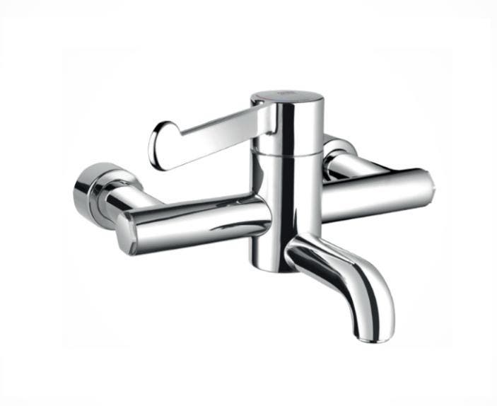 RADA SAFETHERM THERMOSTATISCHE DOKTERSKRAAN, Doe-het-zelf en Verbouw, Sanitair, Chroom, Ophalen of Verzenden