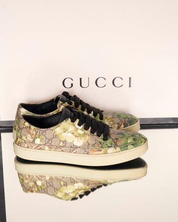 Gucci - GG Flora - Sneakers - Maat: EU 41, Kleding | Heren, Schoenen, Nieuw