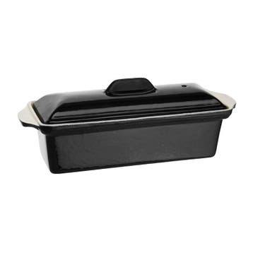 Paté/terrine vorm gietijzer zwart 1,3L | 310x100x90(h)mm, Verzenden, Nieuw in verpakking