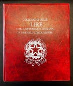 Italië, Republiek album completo di argenti e monete rare
