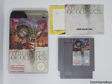 Nintendo Nes - The Battle Of Olympus - NOE, Spelcomputers en Games, Games | Nintendo NES, Verzenden, Gebruikt