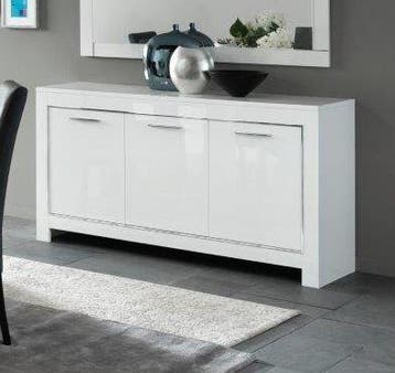Kolomkast Glas Marknesse - MAGAZIJN OPRUIMING - Wit/Marme..., Nieuw, Overige materialen