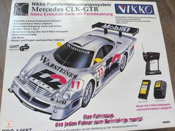 Nikko 1:14 - Model raceauto - Mercedes CLK-GTR, Nieuw