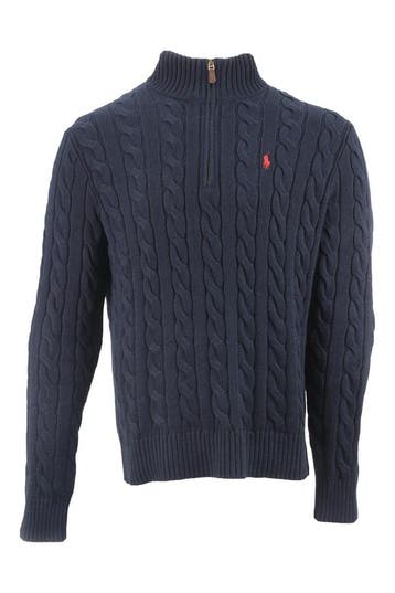 Polo Ralph Lauren Trui in maat M Blauw, Verzenden, Gedragen, Blauw, Polo Ralph Lauren