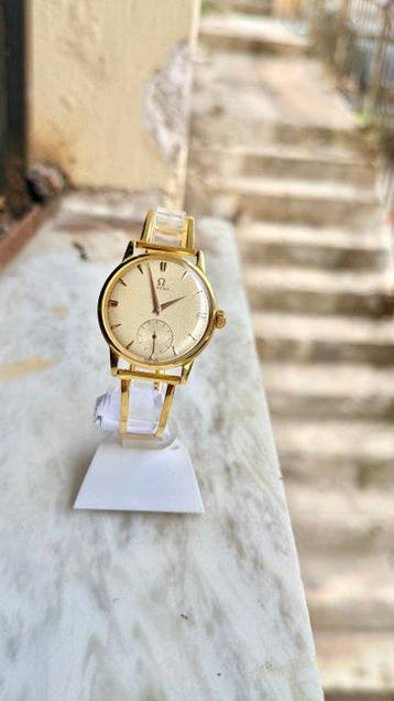 Omega - calatrava 18K - 2894 - Heren - 1952, Nieuw