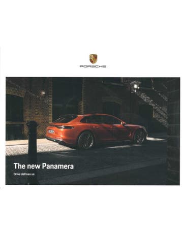 2021 PORSCHE PANAMERA BROCHURE ENGELS, Nieuw, Porsche, Author