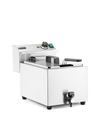 Hendi Friteuse Profi Line met aftapkraan - 10L, 400V, Zakelijke goederen, Verzenden, Nieuw in verpakking