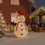 vidaXL Sneeuwpop opblaasbaar met LEDs 250 cm, Diversen, Kerst, Verzenden, Nieuw
