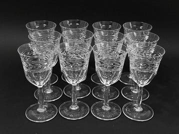 Stuart Crystal - Set 12 Bicchieri - Tafelservies voor 12, Antiek en Kunst