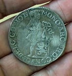 Nederland, Holland Zilveren Dukaat 1674 / zeer vroege