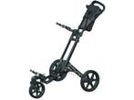 Fastfold Flex 360 3Wiel Golftrolley Charcoal/Zwart, Ophalen of Verzenden, Nieuw, Golfkar, Overige merken