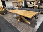 ***SALE*** Eettafel Brutus 240x100cm Dutch OAK, Verzenden, Nieuw