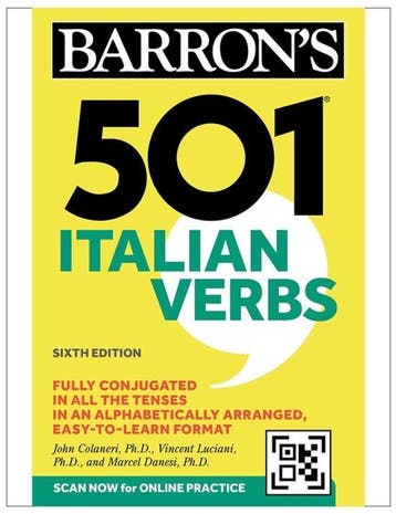 9781506293622 Barrons 501 Verbs- 501 Italian Verbs, Sixt..., Boeken, Verzenden, Nieuw, John Colaneri