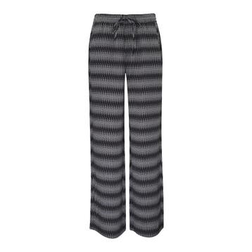 MAC • Chiara summer broek zigzag • 36, Verzenden, Zwart, MAC, Nieuw