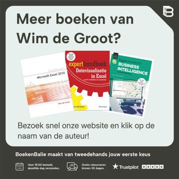 Handboek Excel 2019 / Handboek 9789463560627 Wim de Groot, Boeken, Verzenden, Zo goed als nieuw, Wim de Groot