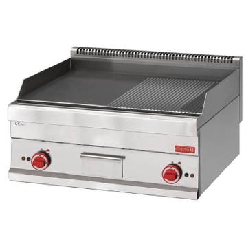 Elektrische bakplaat  2 delen | 65x70cm Gastro-M, Verzenden, Nieuw in verpakking