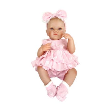 Levensechte Reborn Baby pop Betty - 45 cm, Ophalen of Verzenden, Nieuw
