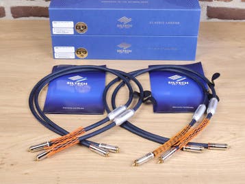 Siltech 380i Classic Legend G9 audio interconnects RCA 1,0 m, Ophalen of Verzenden, Gebruikt, Overige kabels