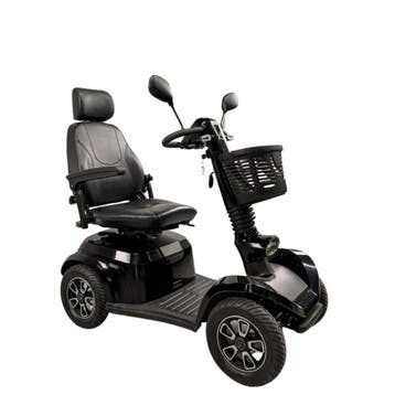 Life & Mobility Presto S 2023 Zwart | Gebruikte Scootmobiel, Ophalen of Verzenden, Gebruikt