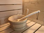 Sawo sauna emmer met 3l of 4l plastic inzet, Tuin en Terras, Verzenden, Nieuw