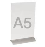 Menuhouder A5 Met Alu-voet | Displaywinkel.nl, Verzenden, Nieuw in verpakking, Etalage