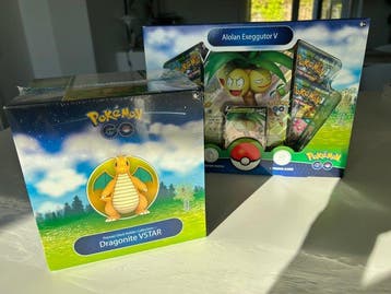 Pokémon - 2 Sealed box - Sword & Shield - Pokémon GO, Nieuw