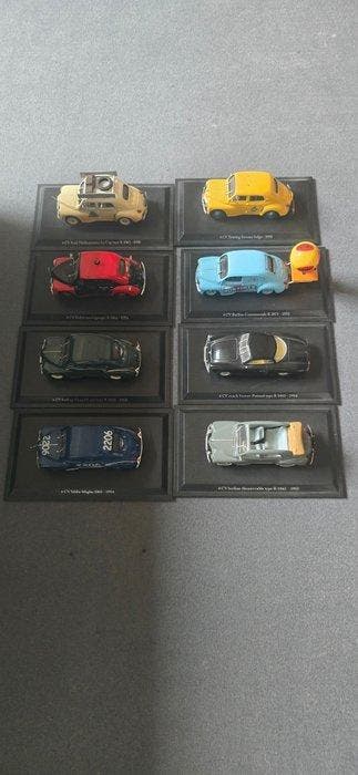 Altaya 1:43 - Modelbouwdoos (12) - Renault 4CV et voitures, Nieuw