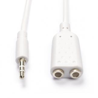 3.5 mm jack splitterkabel | V  M | Nedis | 0.2 meter, Audio, Tv en Foto, Audiokabels en Televisiekabels, Verzenden, Nieuw