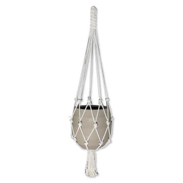 Plantenhanger Hang-Out voor XL Plantenpot - Katoen -, Huis en Inrichting, Ophalen of Verzenden, Nieuw