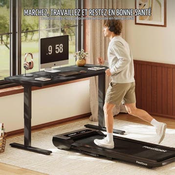 Zit sta bureau - Elektrisch - Verstelbaar - 200x80cm - QB2W, Verzenden, Zo goed als nieuw