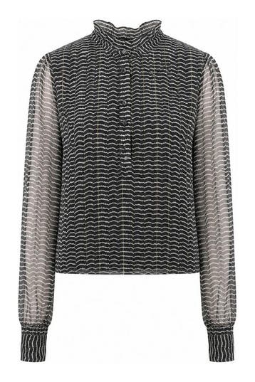 Aaiko Top in maat M Zwart, Kleding | Dames, Aaiko, Verzenden, Zo goed als nieuw, Zwart