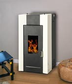 Cv pelletkachel Micra 17 kW zelfreinigend verwarmt huis, Nieuw, Ophalen of Verzenden, Pelletkachel, Vrijstaand