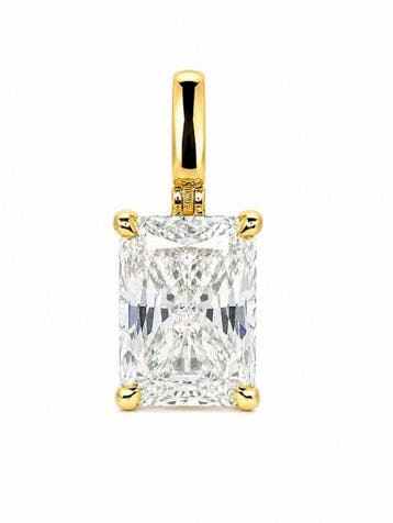 Hanger - 14 karaat Geel goud - 2.02ct. tw. Diamant
