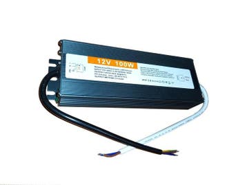 LED driver-voeding 12volt-100w waterproof IP67, Huis en Inrichting, Verzenden, Nieuw