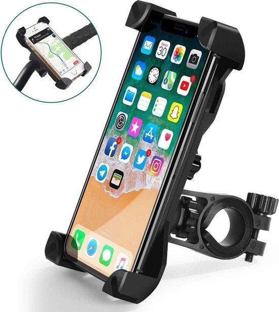 Telefoonhouder fiets – Universele gsm houder – 360°, Telecommunicatie, Telefoonhouders, Ophalen of Verzenden