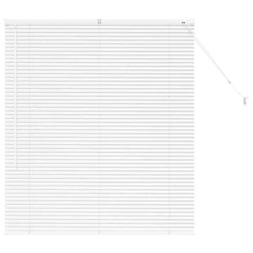 Aluminium Jaloezie 130x115cm Wit | Tweedekansje | OP=OP, Ophalen of Verzenden, Zo goed als nieuw, Wit