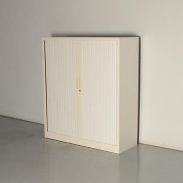 Robberechts roldeurkast, wit, 135 x 120 cm, incl. 2, Ophalen of Verzenden, Nieuw