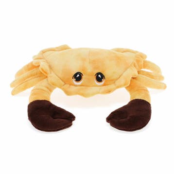 Keel Toys krab knuffel - lichtbruin - lopend - 25 cm, Verzenden, Nieuw