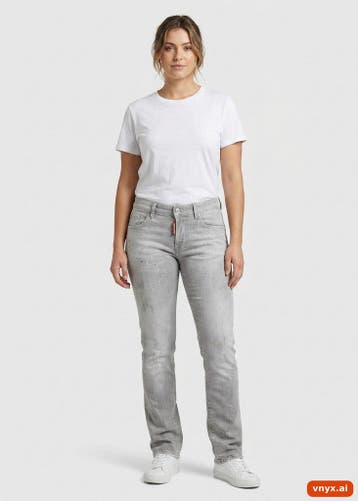 Dsquared2 Jeans Dames maat WW30 / L33 Grijs Vintage, Ophalen of Verzenden, Nieuw