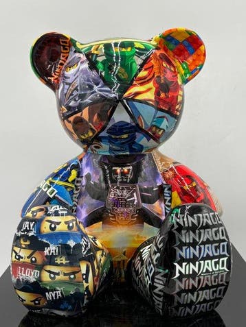 Naor - Teddy pop art Ninjago.