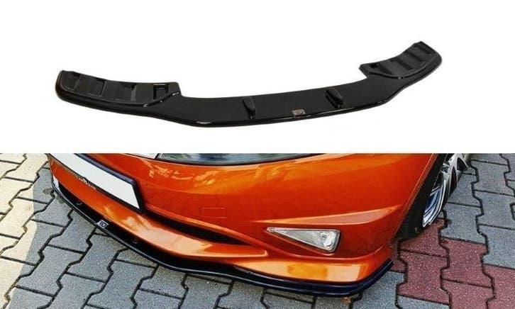 Voorspoiler Honda Civic VIII Type R GP Glanzend Zwart, Auto-onderdelen, Carrosserie en Plaatwerk, Ophalen of Verzenden
