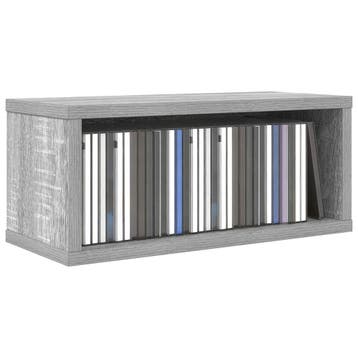 vidaXL CD Opslag Rek Grijs Sonoma 40 x 17 x 17 cm Bewerkt, Verzenden, Nieuw