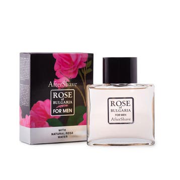 Natuurlijke Aftershave met Bulgaarse rozen olie - subtiele, Nieuw