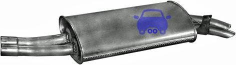 *Tip*  Einddemper BMW 324 Diesel, Auto-onderdelen, Uitlaatsystemen, Nieuw, BMW, Ophalen of Verzenden