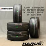 225/40/19 255/35/19 RSC Bridgestone zomerbanden 5,2/5,4mm 4X, 19 inch, Gebruikt, 255 mm, Ophalen of Verzenden