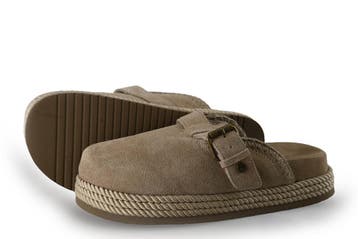 Wombat Muiltjes in maat 39 Beige, Verzenden, Beige, Overige typen, Zo goed als nieuw