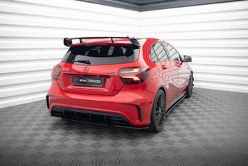 Maxton Spoiler Extensions Mercedes A W176 AMG Facelift, Verzenden