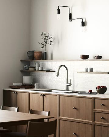 Wandtegel Equipe Handvorm Ritmo Wit Glans 10x10 (Muurtegels), Doe-het-zelf en Verbouw, Nieuw, Minder dan 20 cm, 10 m² of meer