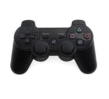 PS3 Controller Wireless Zwart (Third Party), Ophalen of Verzenden, Zo goed als nieuw