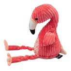 Les Deglingos Knuffel Flamingo Roze 35 Cm, Verzenden, Nieuw